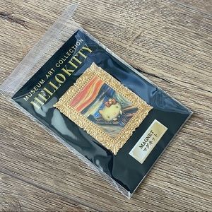 HELLO KITTY-Imported (NWT) Framed “Scream” (by Edvard Munch) Magnet!